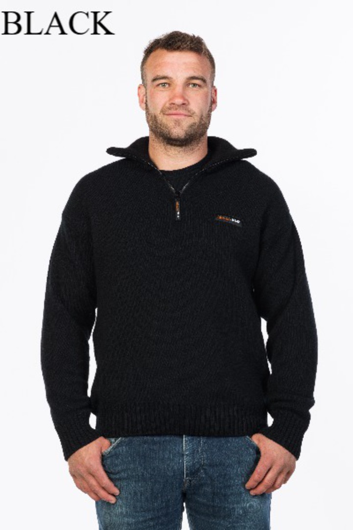MKM Possum Wool Tasman Zip Jersey image 1